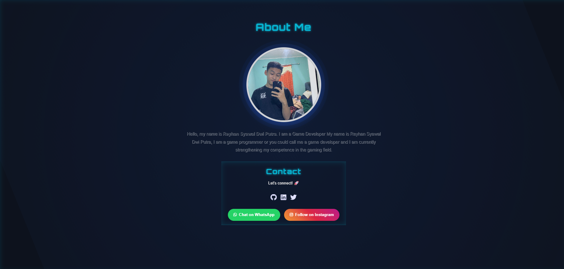 Personal Website
